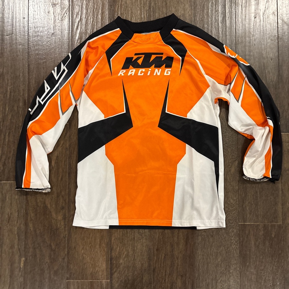 Thor Youth Moto MX Jersey - Orange, Black, White